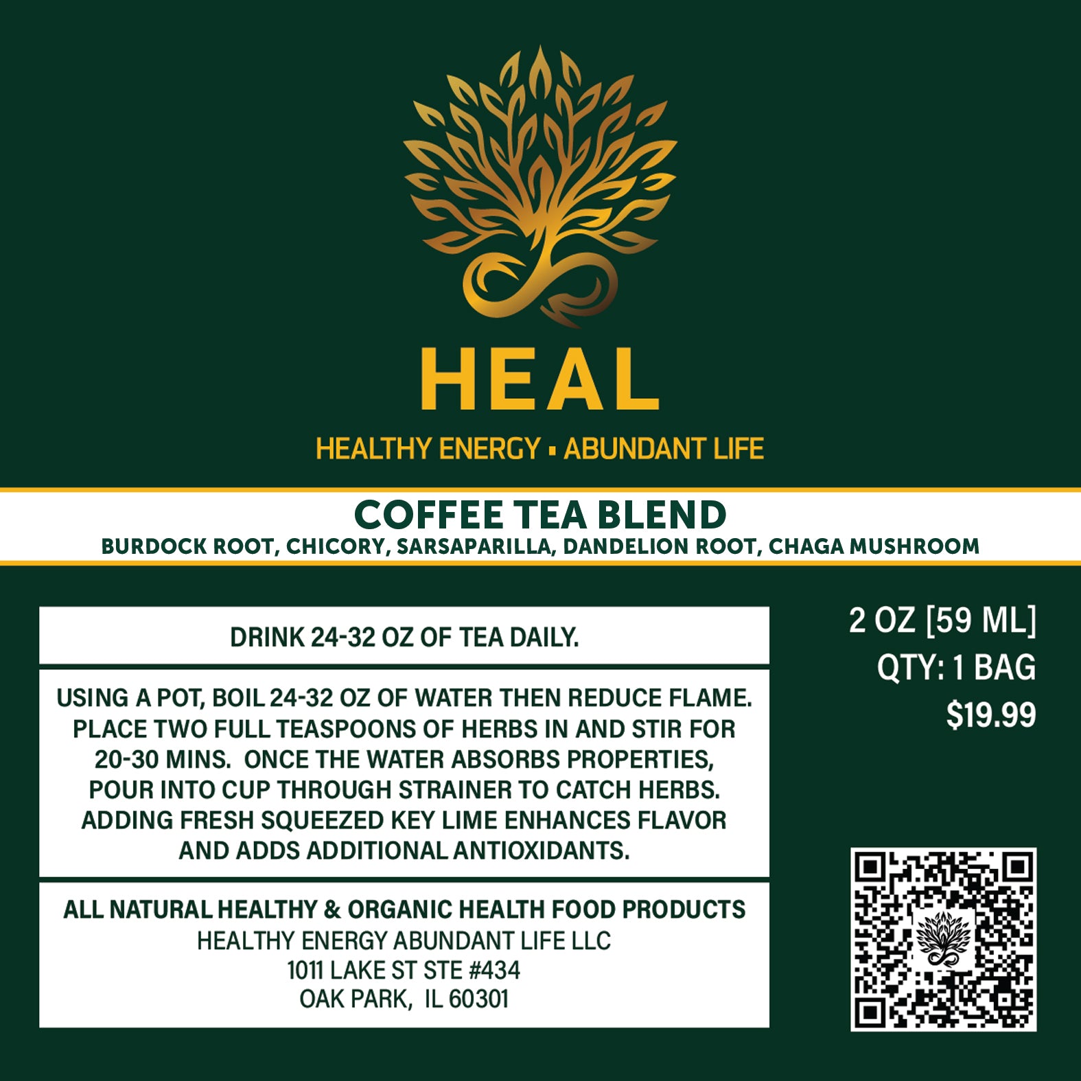 Coffee Tea Blend