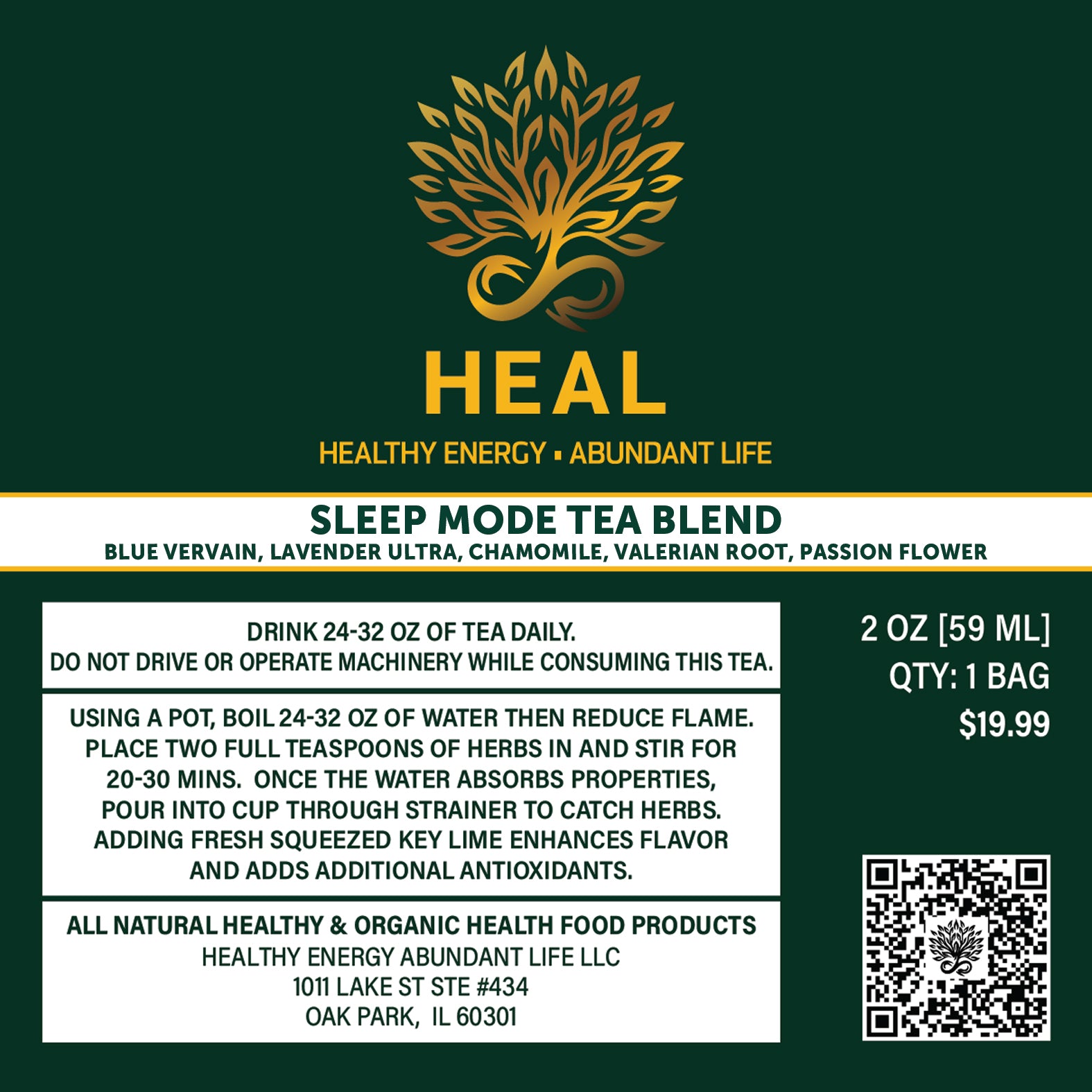 Sleep Mode Tea Blend